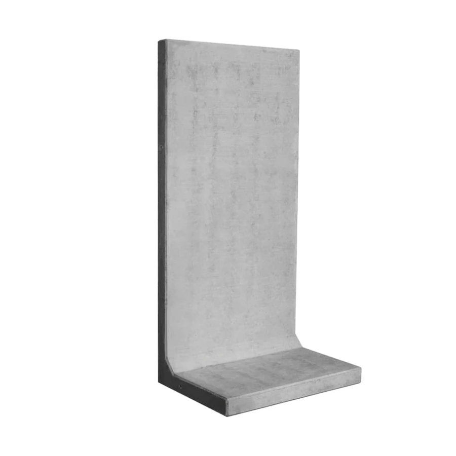 Betonowa elka Wallblock L 180 × 100 × 70 cm z podstawą o głębokości 700 mm