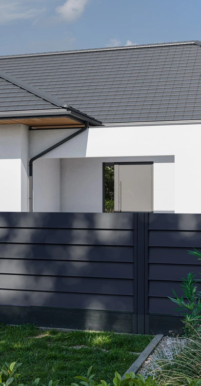Detal kolekcji Perfetto 200 w antracycie