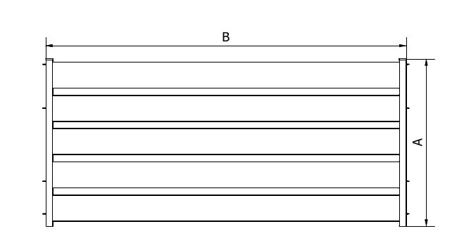 Piano – rysunek przęsła