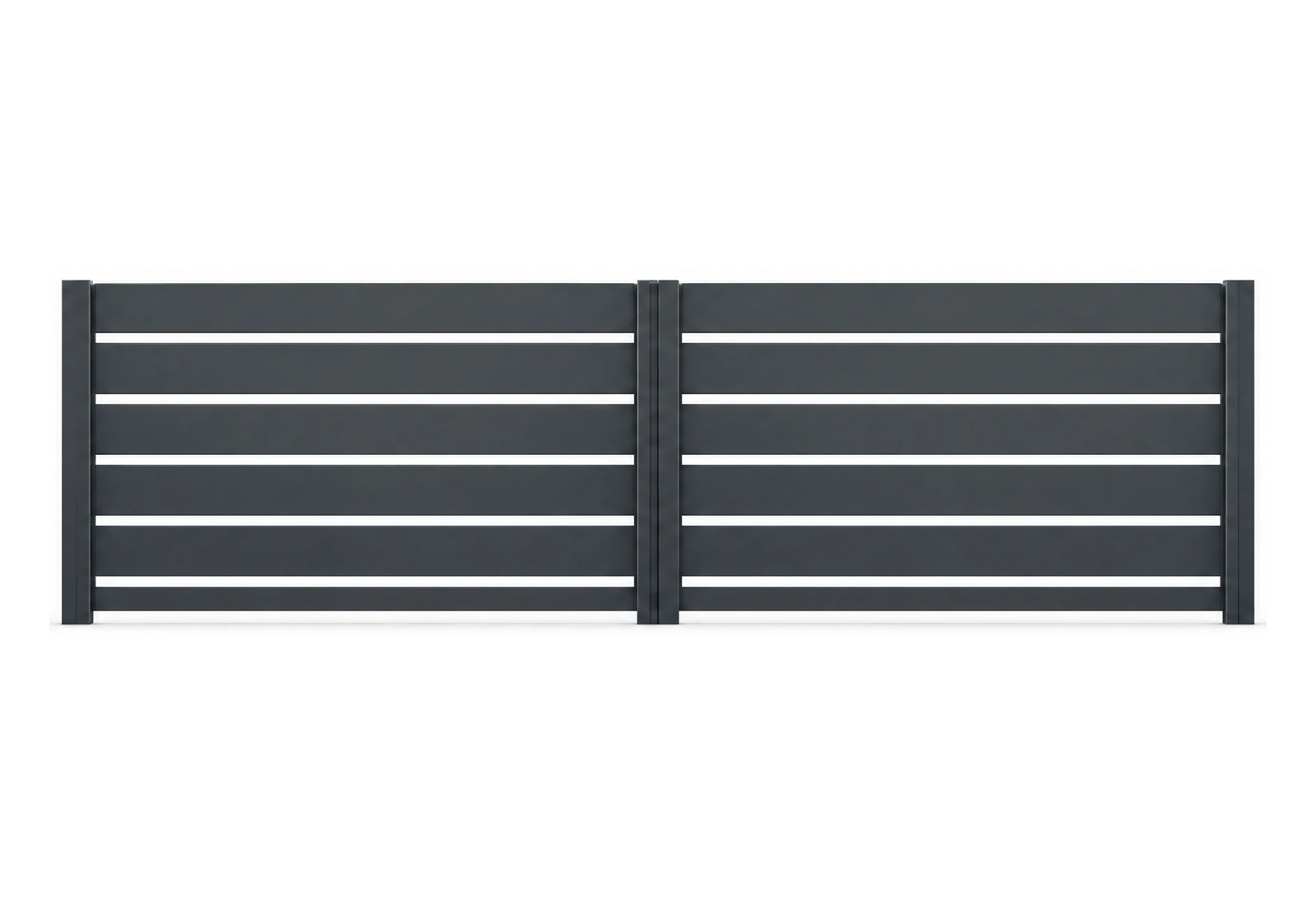 Brama dwuskrzydłowa Piano 200 RAL 7016